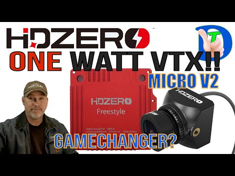 HDZero 1 watt Freestyle VTX, Micro V2 Camera