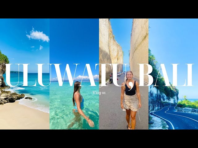 Travel vlog - Exploring the beautiful ULUWATU BALI | Traveling Indonesia vlog 1
