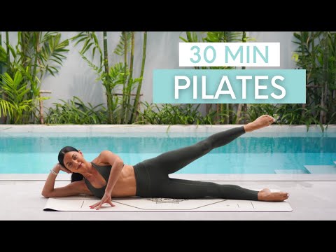 30 MIN FULL BODY WORKOUT || At-Home Pilates (No Equipment) thumnail