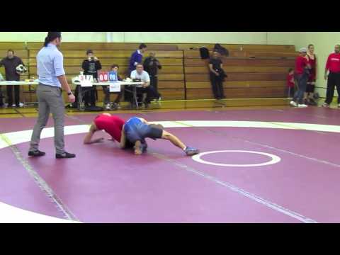 2012 Concordia Invitational: 54 kg Ligrit Sadiku vs. Drew Sinclair