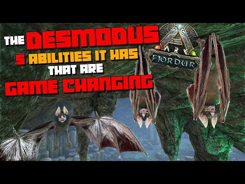 DESMODUS: 5 GAME CHANGING Abilities It Has That Makes ARK TOO EASY! Why You Need To TAME One!!