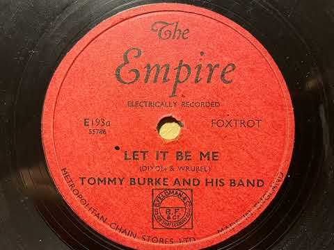 Let It Be Me - Tommy Kinsman and his band
