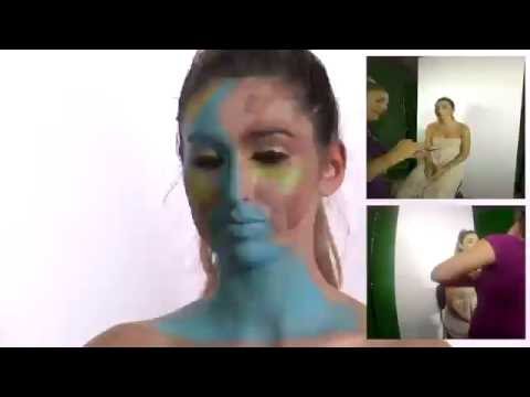Tatiana K - Face Paint Time-lapse (Behind The Scenes)