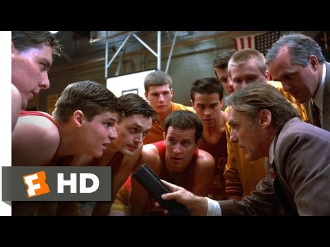 Hoosiers (7/12) Movie CLIP - Shooter Runs the Picket Fence (1986) HD
