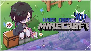 声入り - 【ソロマイクラ / ハードコア】釣りガチャしながらまったり雑談 / ネザーもあるかも? #03【四季凪アキラ/VOLTACTION/にじさんじ】