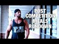 Post Competition Meals Rundown with John Jewett