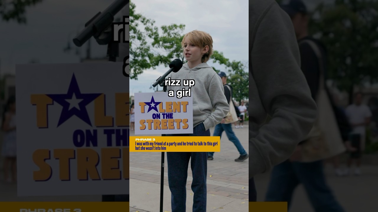 He can translate anything into Gen Z - Talent On The Streets