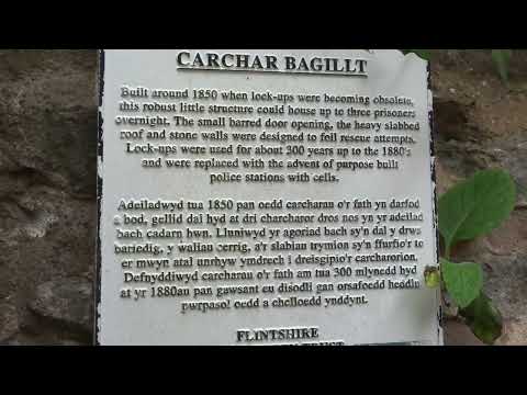 Carchar Bagillt Prison - historic Victorian overnight lock-up jail Bagillt Flintshire Cymru/Wales