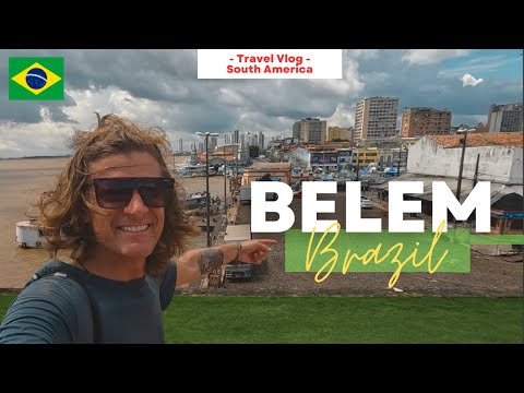 🌎 Exploring Belém, Brazil: Sipping Cachaça with Jambu🍹, Tucans & Parrots 🦜, & A Beautiful Theatre 🇧🇷