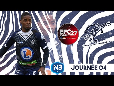 ÉVREUX FC 27 - AF VIROIS / J04 / LE RÉSUMÉ