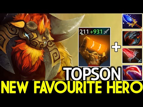 TOPSON [Earthshaker] Show His New Favourite Hero Imba Scepter Dota 2