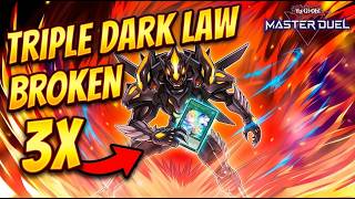 TRIPLE DARK LAW?! The Most TOXIC HERO Strategy Ever! | Yu-Gi-Oh! Master Duel