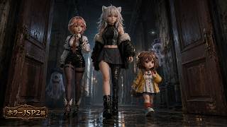 【3Dアニメ切り抜き】獅白ぼたんを怖がらせたい Vol.3｜日本事故物件監視協会2（JSP2）編【戌神ころね／獅白ぼたん／鷹嶺ルイ】