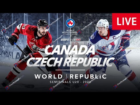 Canada vs Czech Republic Live | 2026 IIHF World Juniors Hockey Championship Semi Final