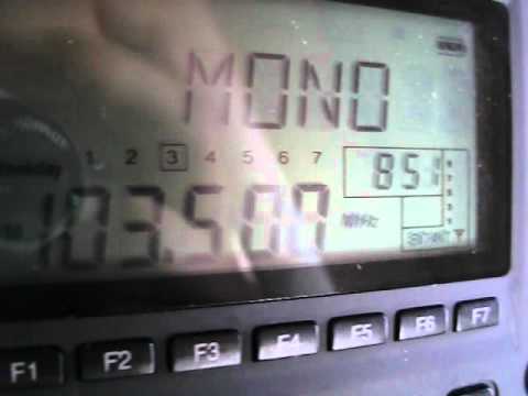 FM DX in Airplane - 103.5 FM RPR 1 - Cologne, Germany (1)