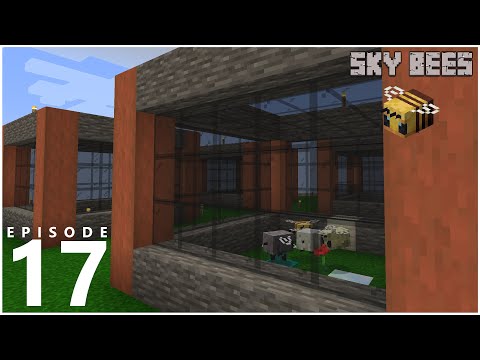 Easy Wither Boss kills and finally into Aparies! - Sky Bees E17