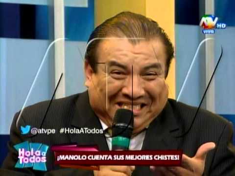 HOLA A TODOS: Manolo Rojas realiza sus imitaciones en Hola a Todos