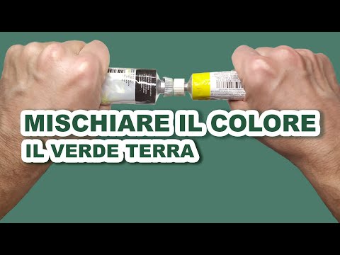 Come fare il verde con il giallo e il nero