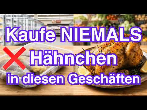 Kauf in diesen 7 Supermärkten NIEMALS Hähnchen – und 3 bessere Alternativen