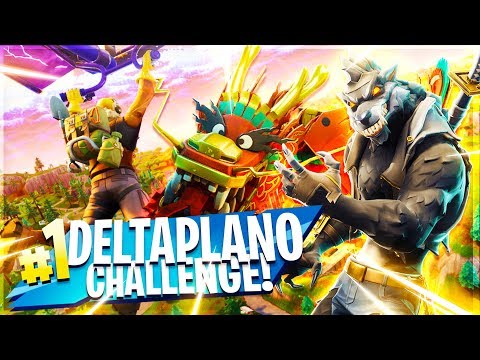 FORTNITE: DELTAPLANO CHALLENGE LEGGENDARIA!!