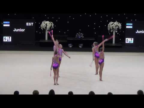 SK Nord/ VKElegance EST 5 clubs junior group 2R Miss Valentine 2017