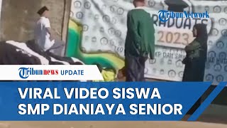 Beredar Video 14 Siswa SMP di Cianjur Dianiaya Senior SMA di Depan Guru, Kepala Korban Ditendang