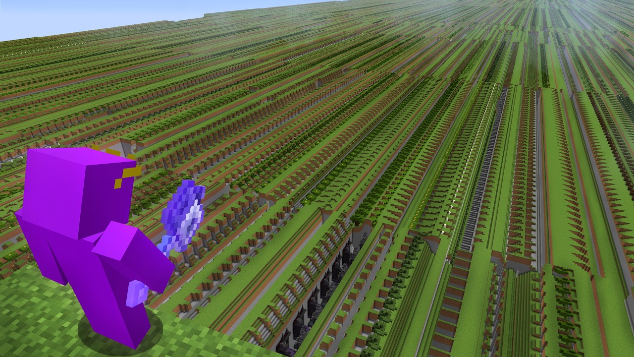 I Explored Beyond the Minecraft Farlands