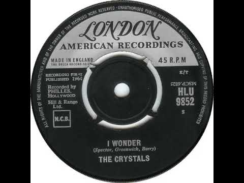 UK New Entry 1964 (54) The Crystals - I Wonder