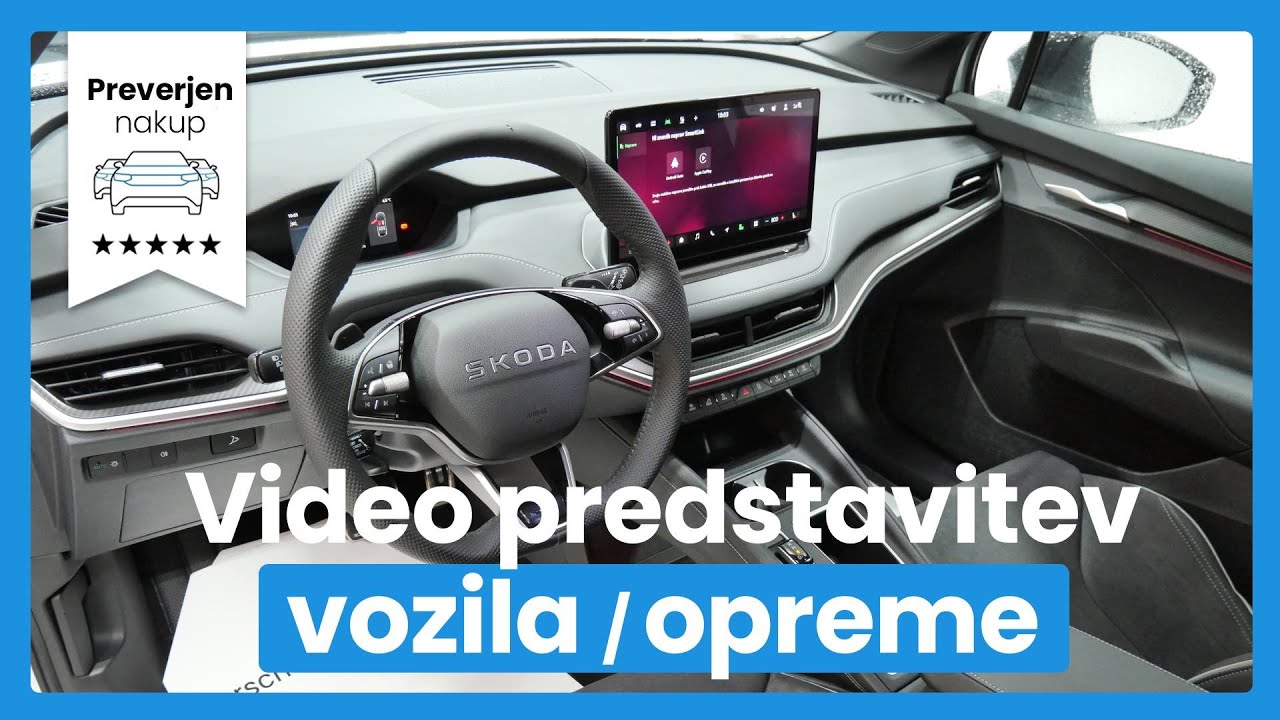 Škoda Elroq 85 Sportline - DOBAVA VOZILA MAREC 2026