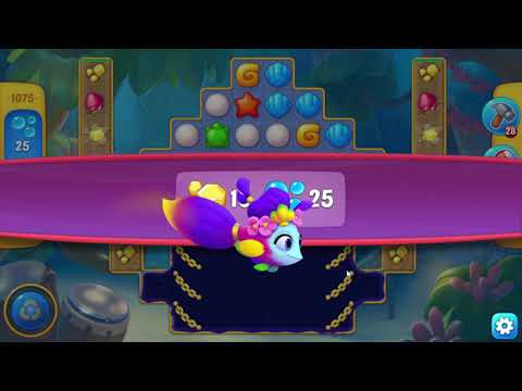 Fishdom 1075 Hard Level - NO BooSTERS