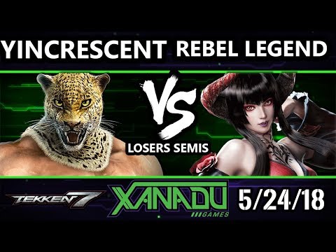 F@X 253 T7 - YinCrescent (Eliza) Vs. Rebel Legend (King) - Tekken 7 Losers Semis