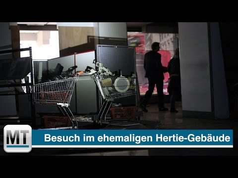 Aufgesperrt: Besuch im ehemaligen Hertie-Gebäude in Minden