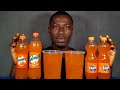 ASMR DRINKING MIRINDA ORANGE FLAVOUR DRINK AND FANTA ORANGE FLAVOUR DRINK ASMR