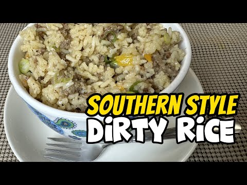 Southern Style Dirty Rice Recipe | Flavorful Cajun Comfort Food | Dirty Rice Recipe