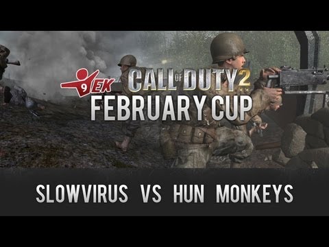 [COD2] Slowvirus vs HUN Monkeys - TEK9 CoD2 February Cup