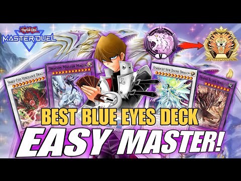 Blue-Eyes Deck Made Diamond ➜ Master EASY!🔥 Yu-Gi-Oh! Master Duel