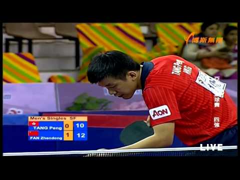2015 Asian Cup Ms-SF2: FAN Zhendong - TANG Peng [Full Match/Chinese|720p]