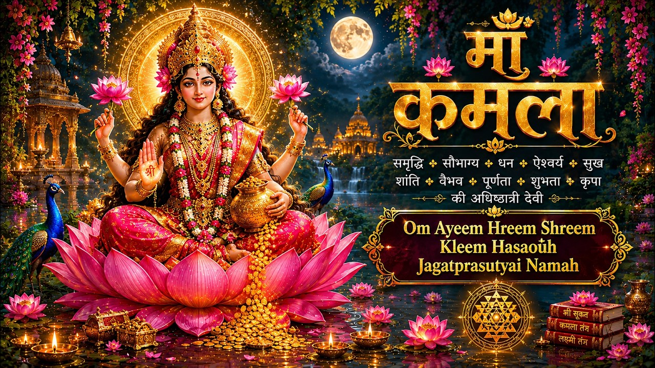 Maa Kamala Beej Mantra 108 Times - 432 Hz - Series Finale