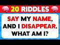 20 Riddles That Will Test Your Brain Speed Brain Teasers Riddle Quiz