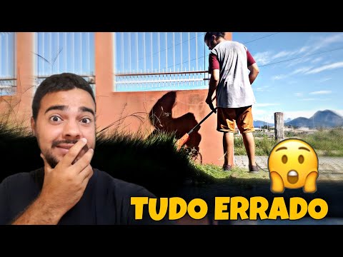 Reagindo ao meu primeiro dia de trabalho na Jardinagem | David Dias |