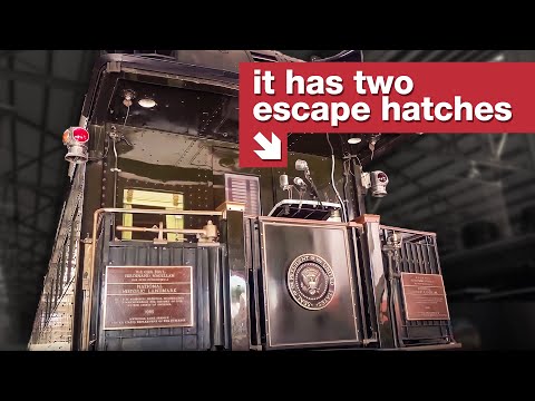 美國總統的防彈軌道車 (The US President's Bulletproof Railcar)