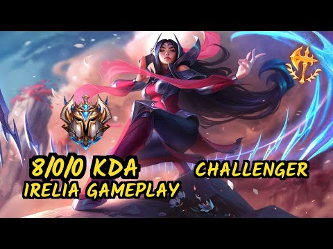 Chovy (IRELIA) vs LISSANDRA - 8/0/0 KDA MID CHALLENGER GAMEPLAY - KR