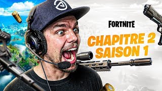MES PREMIÈRES PARTIES SUR LE CHAPITRE 2 DE FORTNITE 