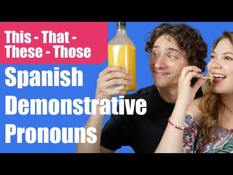 This and That Spanish Demonstrative Pronouns | Este, Ese, Aquel