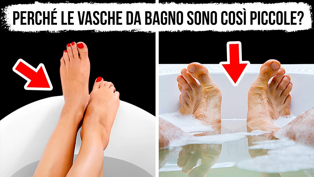 Perché Non Puoi Allungare Le Gambe In Una Vasca Da Bagno