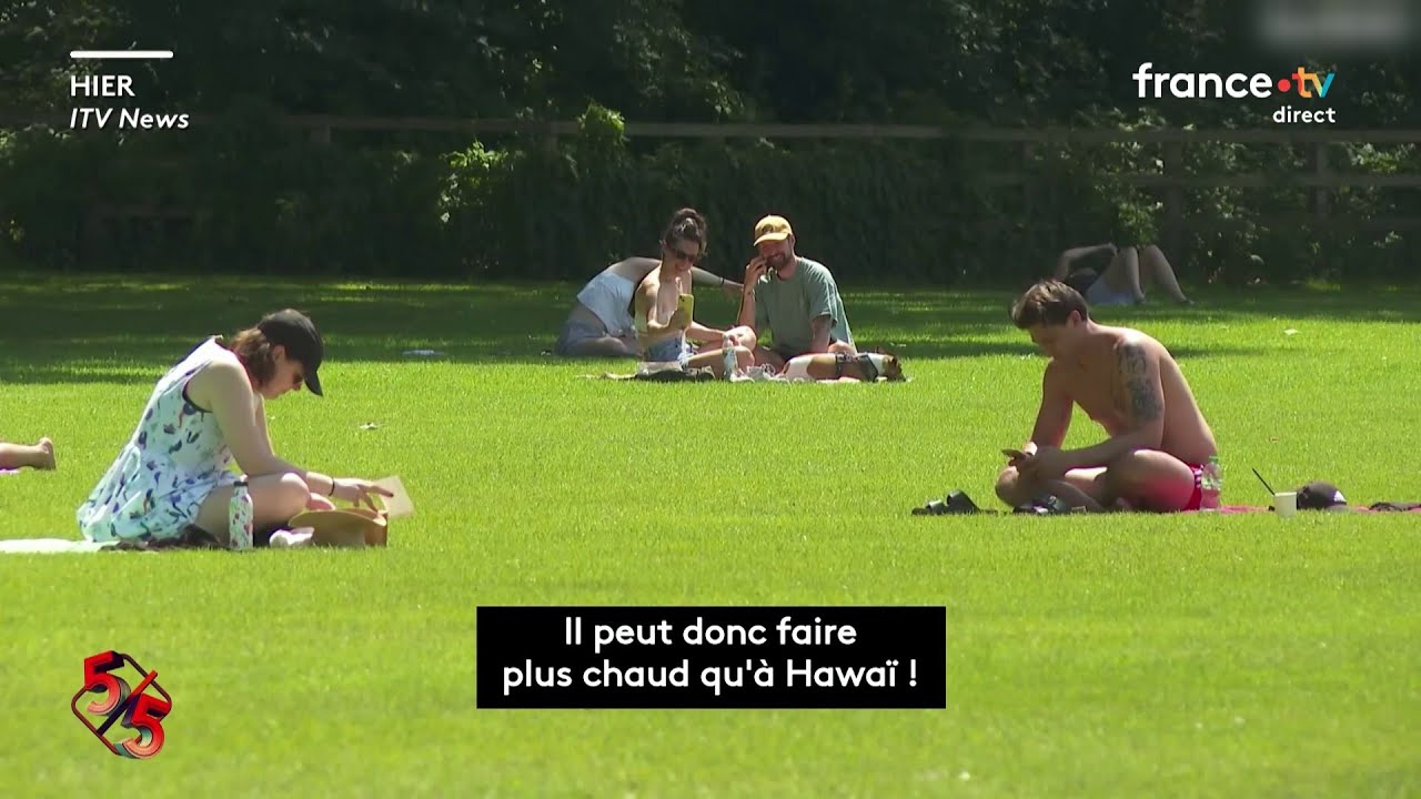 Alerte canicule : du Sud au Nord, la France se prépare - Le 5/5 de Lorrain Sénéchal