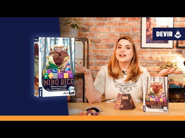 Vídeo relacionado con Devir - Mino Dice, Juego de Mesa y de Cartas, Divertido y Interactivo, Bazas de Dados, 3-6 Jugadores, Juego a Partir de 8 Años (BGMINTR)