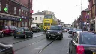 preview picture of video 'Fleetwood trams final Saturday 7th November 2009'