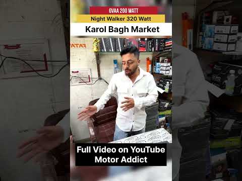 Top Car LED Lights at Karol Bagh Market | Best Price in India 2025 🤑💡
