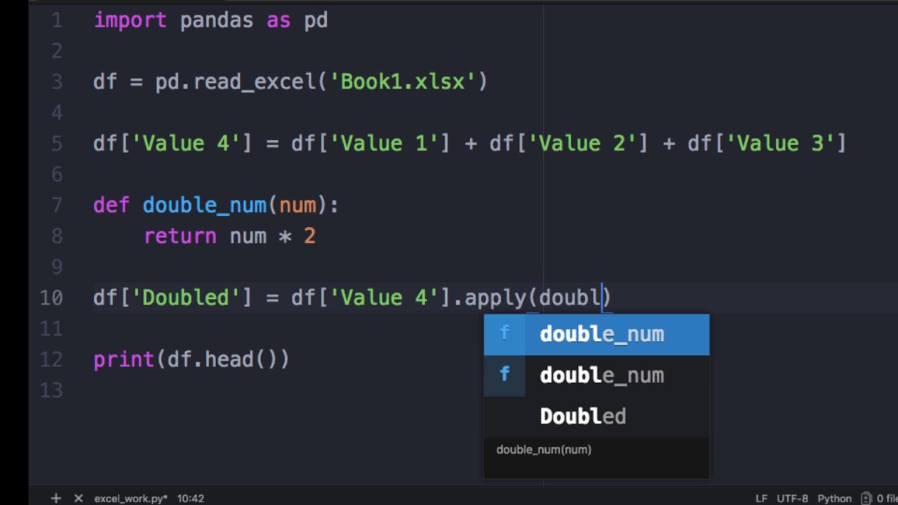 Use Python and Pandas to Work With Excel